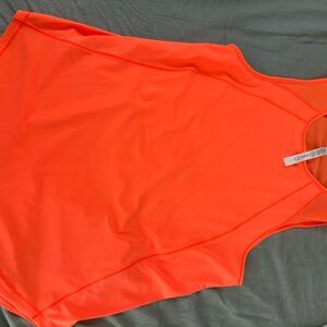 lululemon athletica Orange Tank Top
